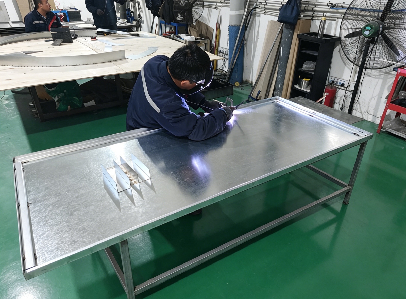 Proceso de fabricación en Shanghái